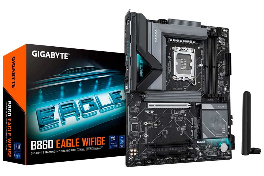 

Материнская плата Gigabyte B860 EAGLE WIFI6E, Черный