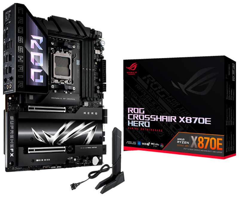 Изображение товара Материнская плата Asus ROG CROSSHAIR X870E HERO