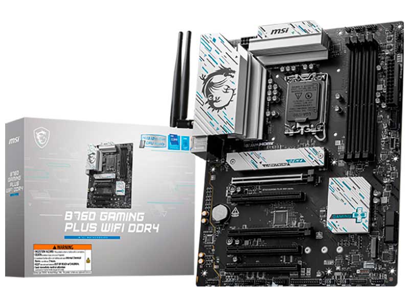 Изображение товара Материнская плата MSI B760 GAMING PLUS WIFI DDR4