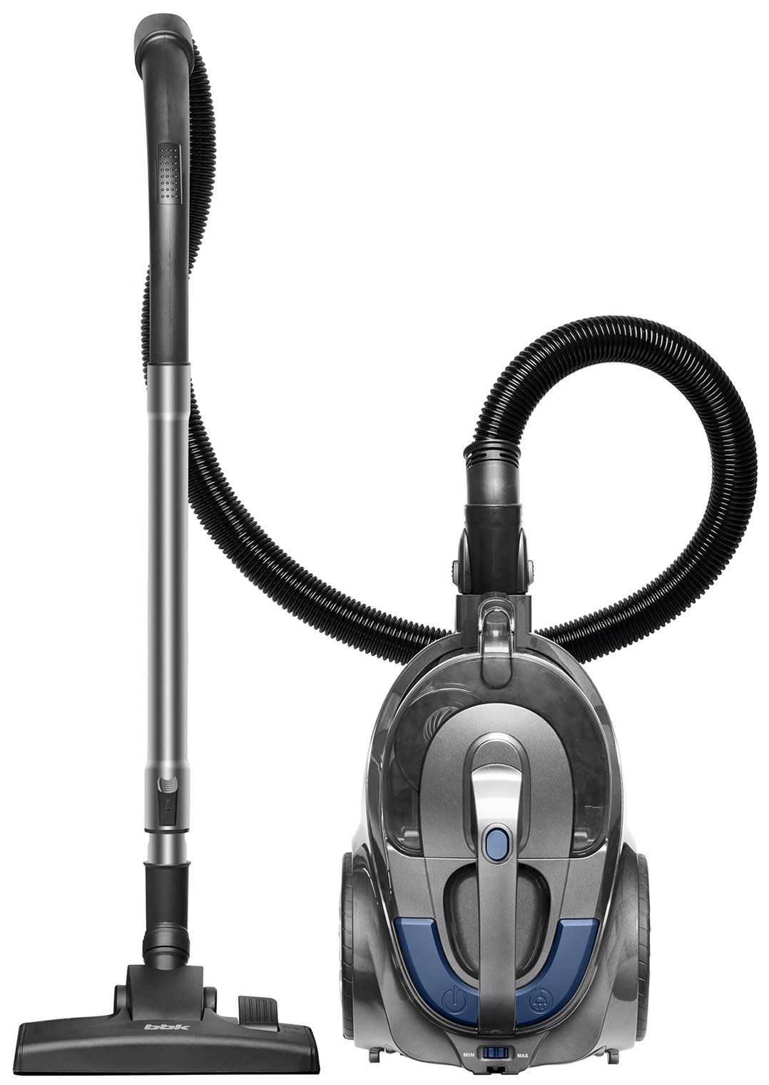 Изображение товара Пылесос напольный BBK BV1900, серый/синий