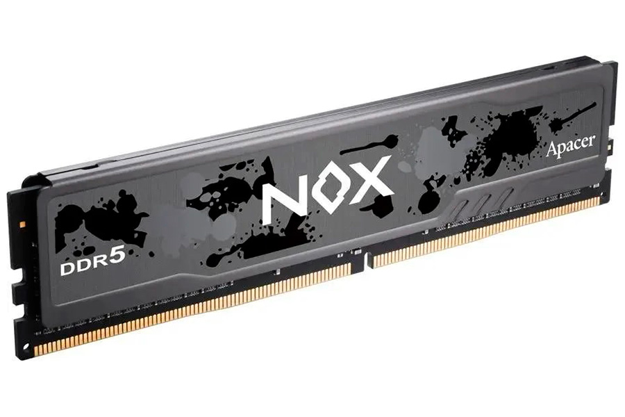 Изображение товара Apacer DDR5 16GB 6000MHz NOX Black Оперативная память DIMM