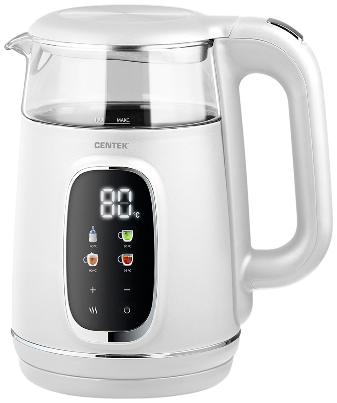 Изображение товара Чайник электрический Centek CT-0052 White