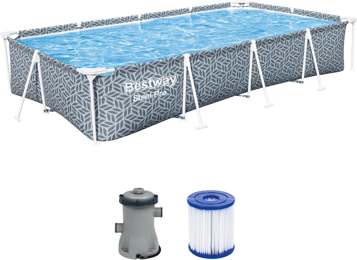 Изображение товара Каркасный бассейн BestWay 366x201x66 см с фильтр-насосом