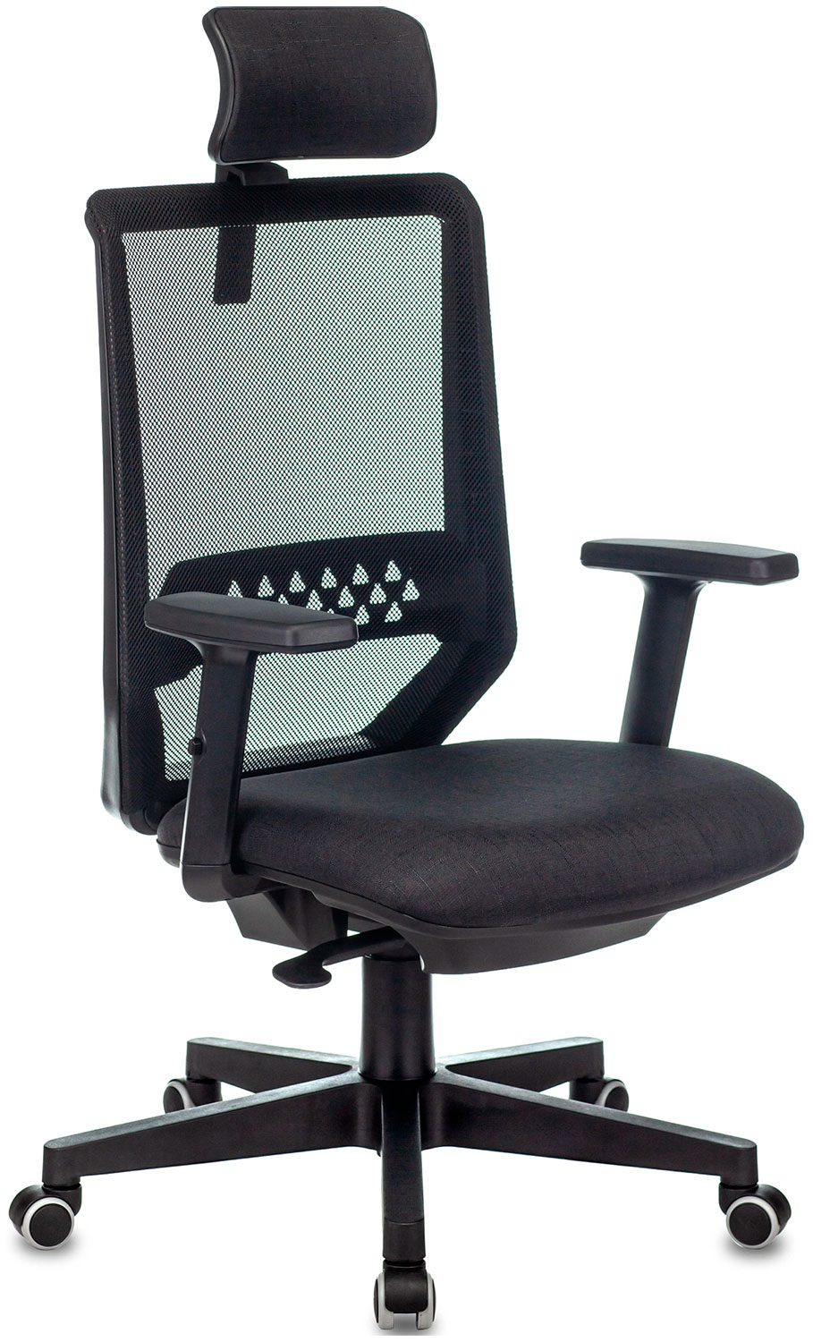 Изображение товара Кресло руководителя Бюрократ Expert черный TW-01 38-418 сетка/ткань с подголов. крестов. пластик