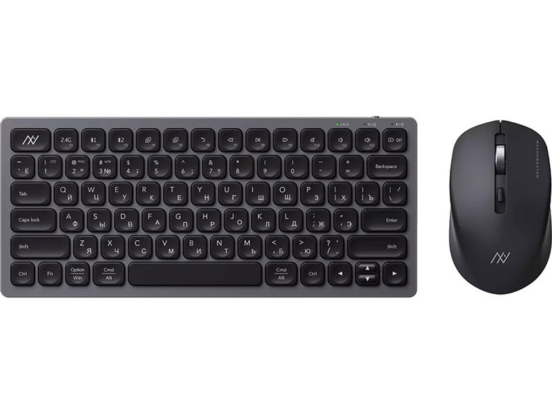 Изображение товара Набор мышь и клавиатура Machcreator MNK78 беспроводной компактный