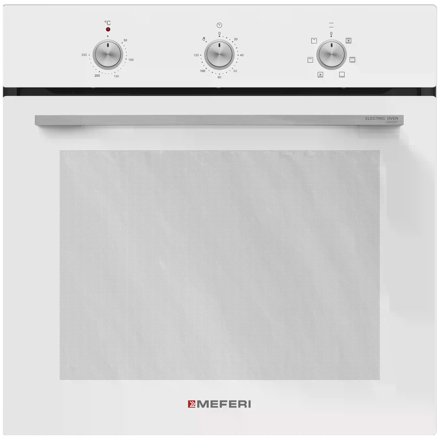 Изображение товара Электрический духовой шкаф Meferi MEO606WH COMFORT 80 л 6 режимов управления