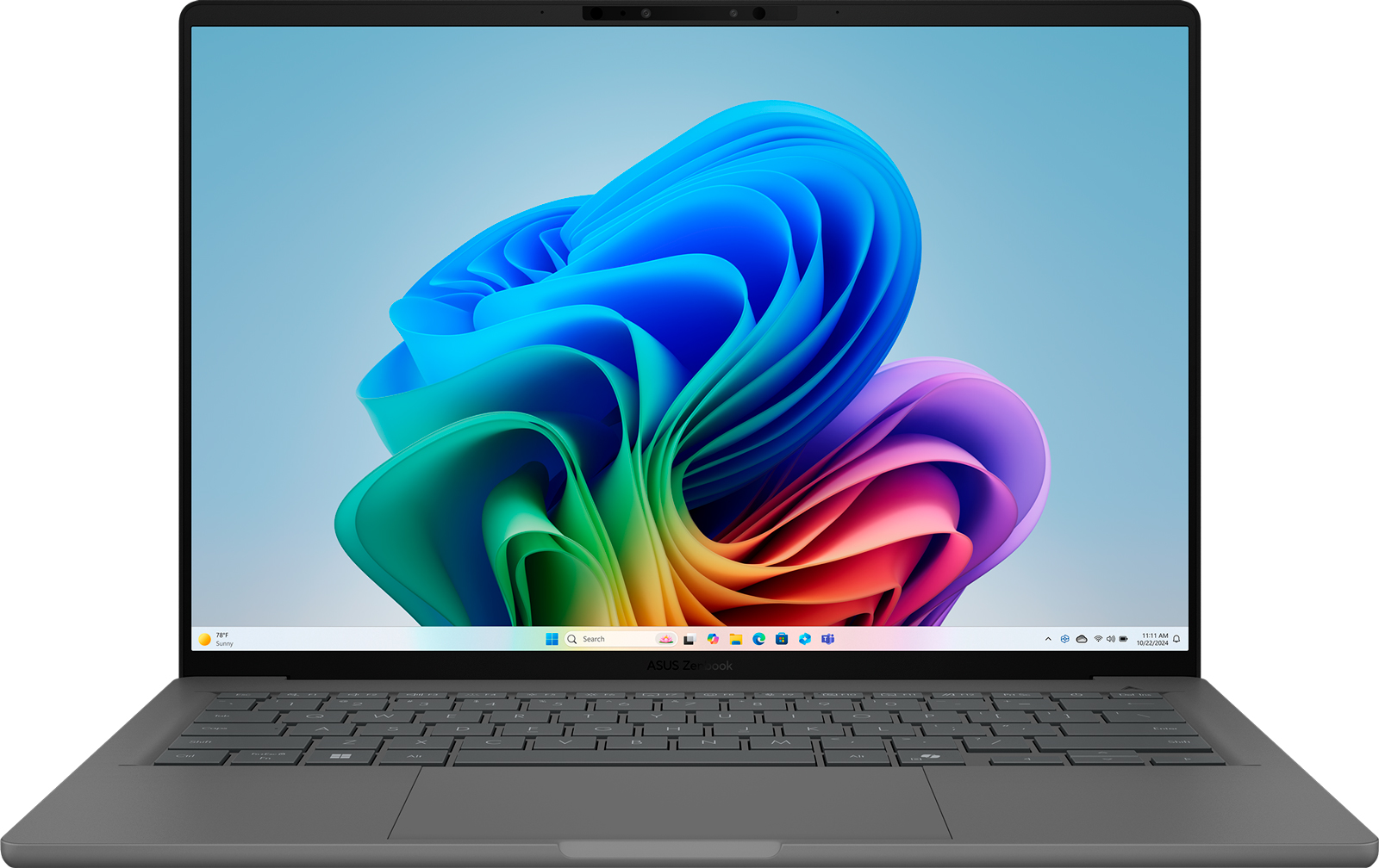 Изображение товара Ноутбук Asus UX3407RA-QD038W, 14'', WUXGA, OLED, 600N (90NB16G2-M00360) Iceland Gray