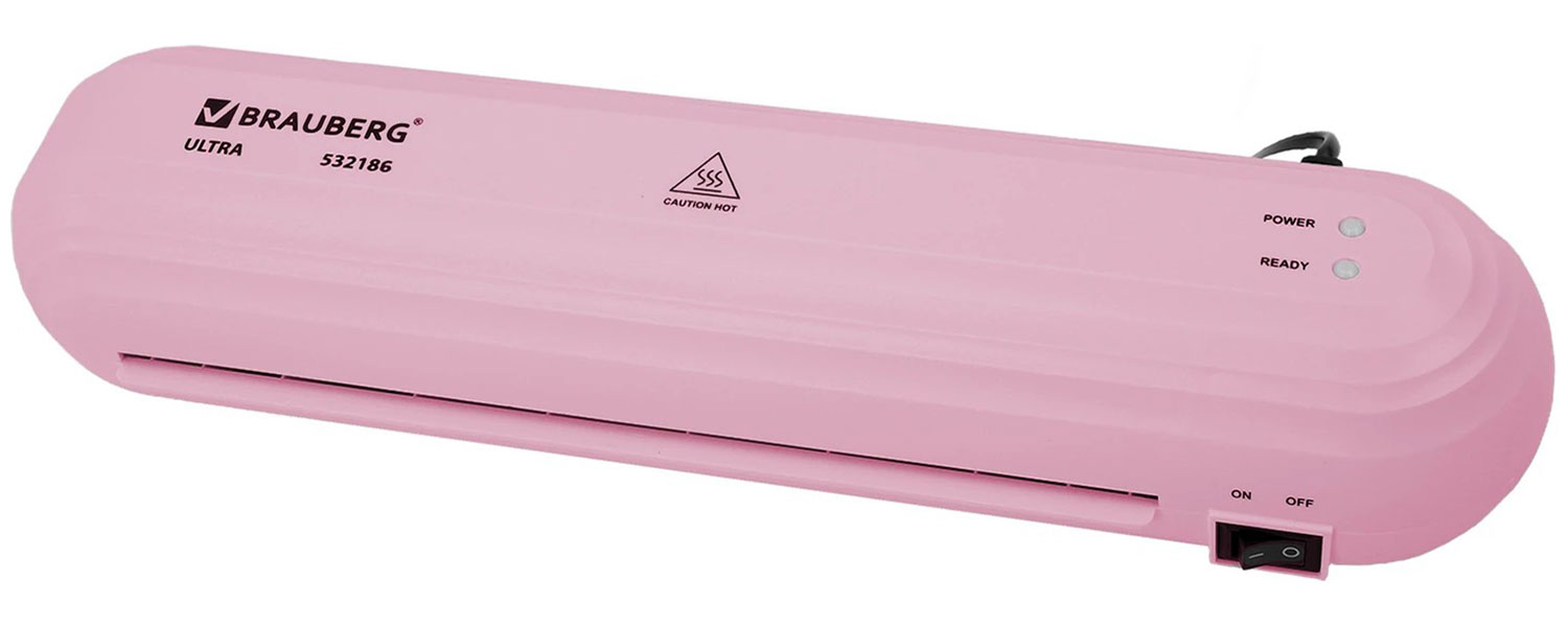 

Ламинатор Brauberg ULTRA PM235P (532186), Розовый