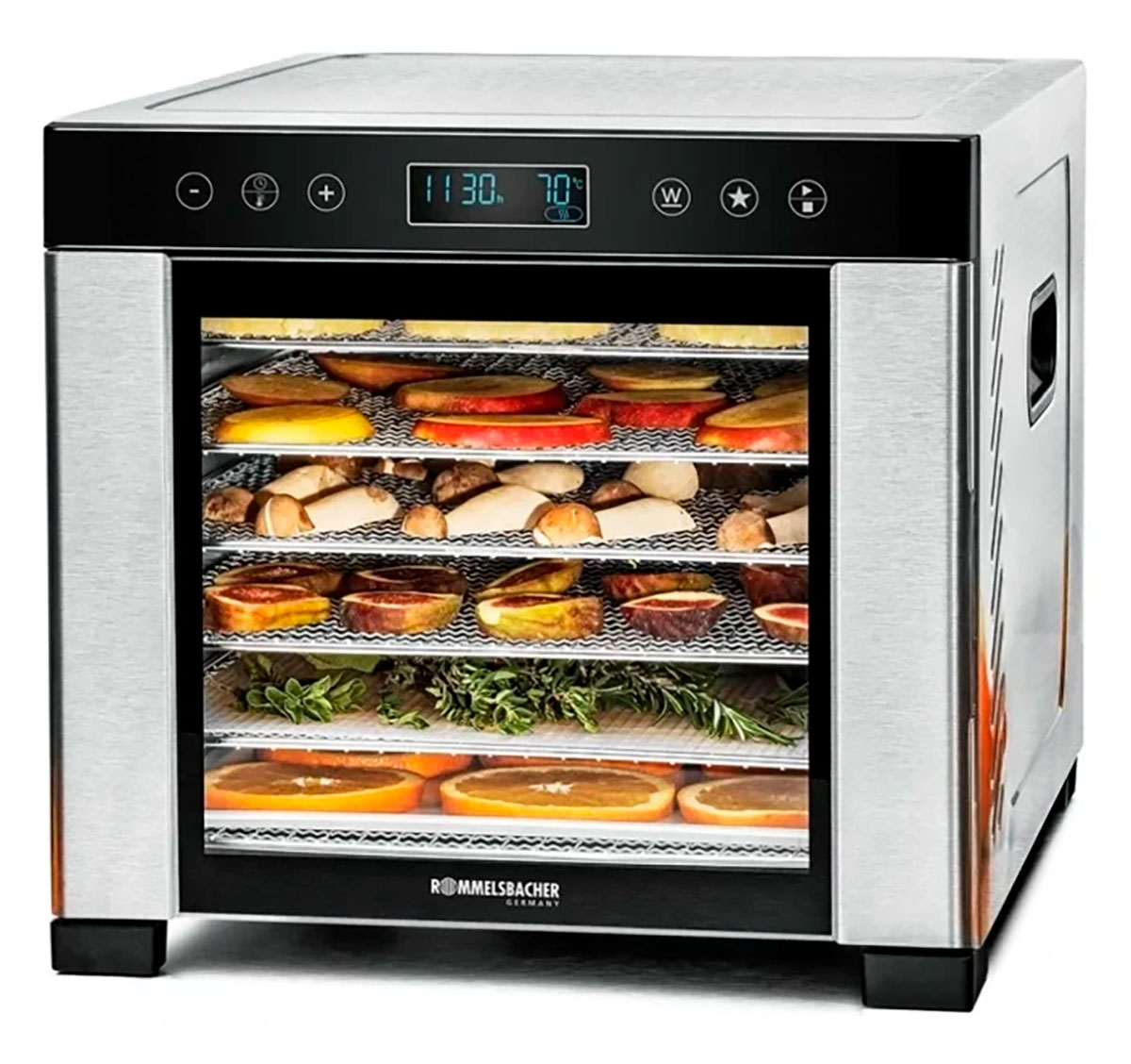 

Сушилка для овощей и фруктов Rommelsbacher DA 950