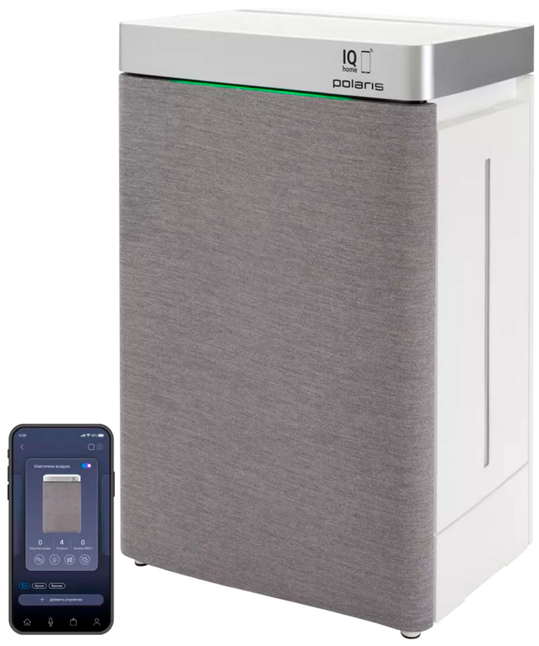 Изображение товара Воздуxоочиститель Polaris PPAT 02A WIFI IQ Home, белый