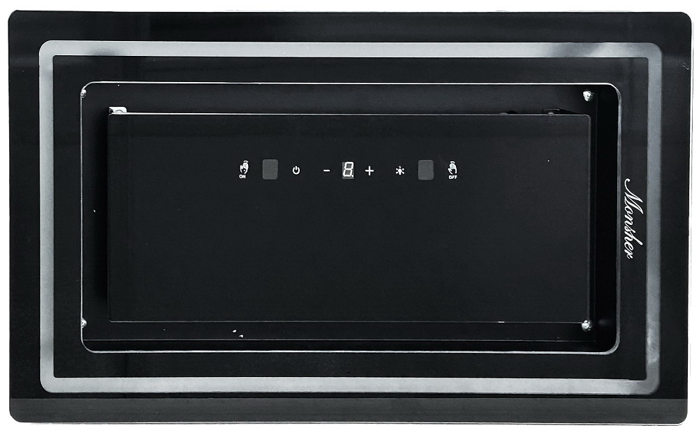 Изображение товара Вытяжка Monsher LUMIA 60 NOIR, черная интегрированная, тихая