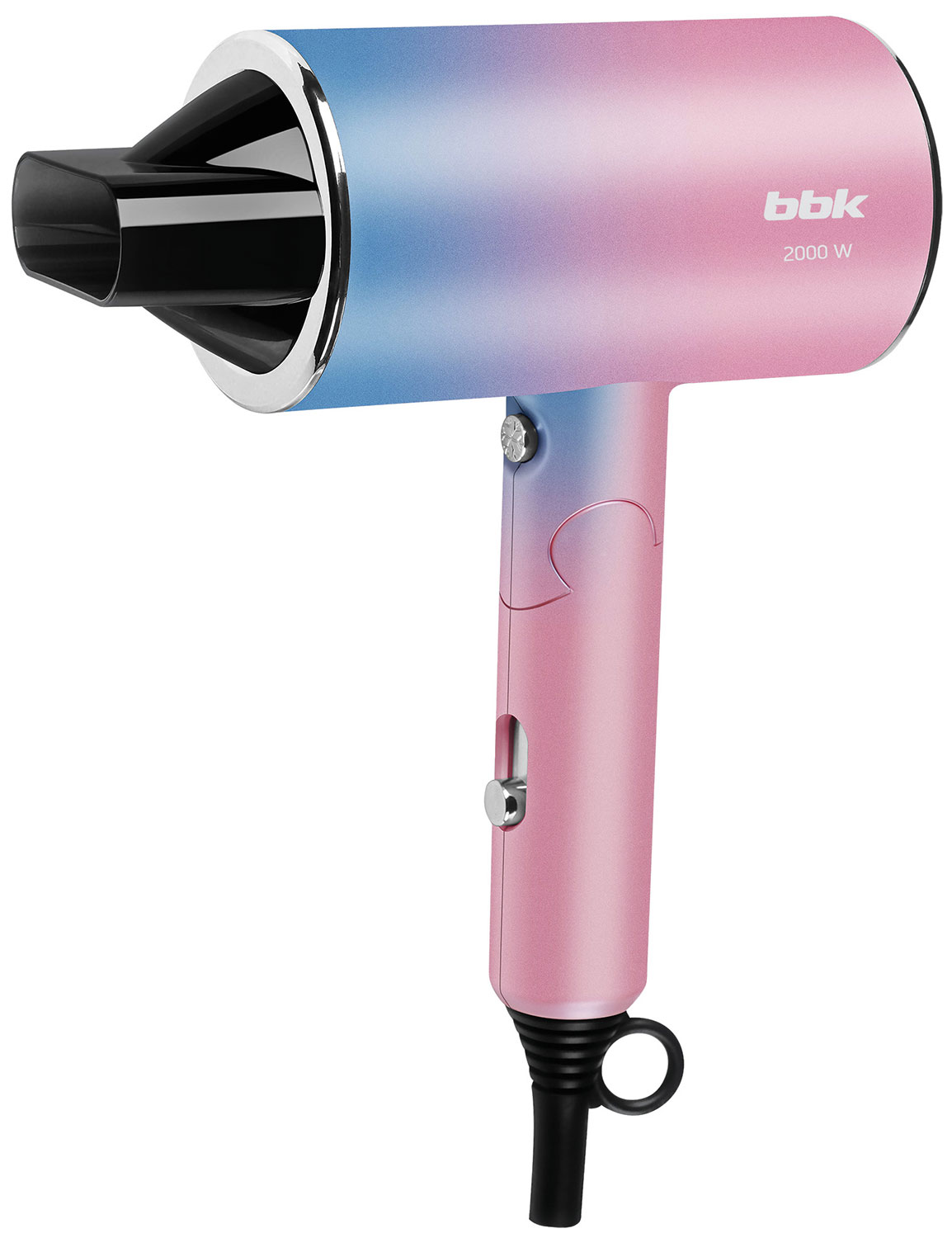 Фен BBK BHD3000, розовый/голубой