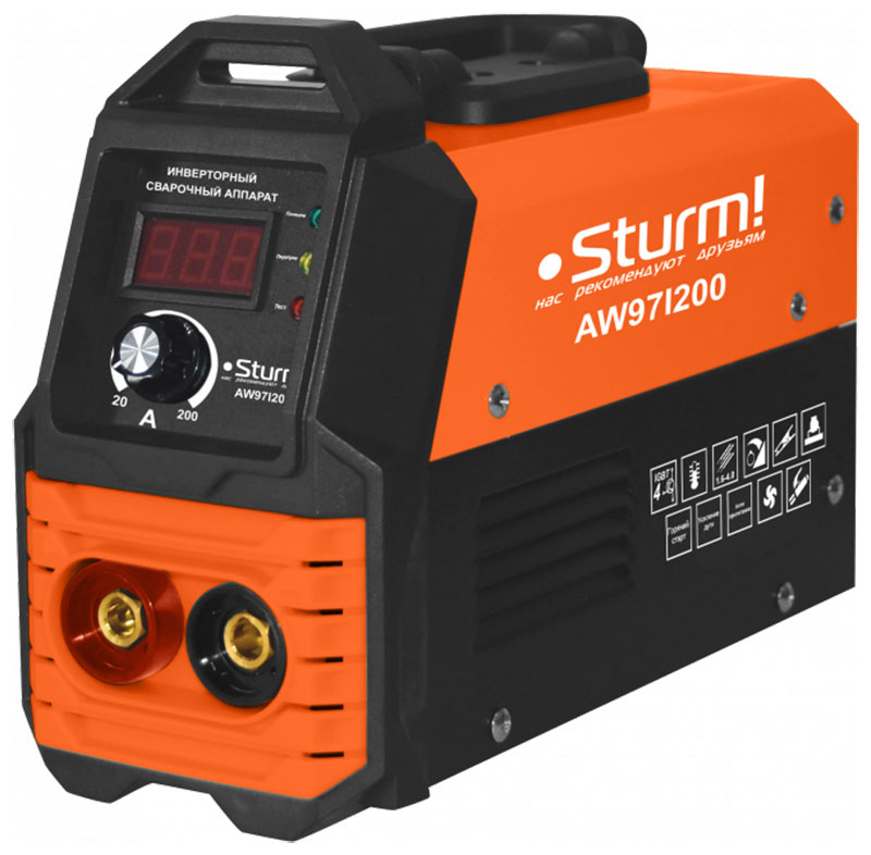 Сварочный инвертор Sturm AW97I200 портативный сварочный аппарат для ювелирных изделий лазерный сварочный аппарат на заказ