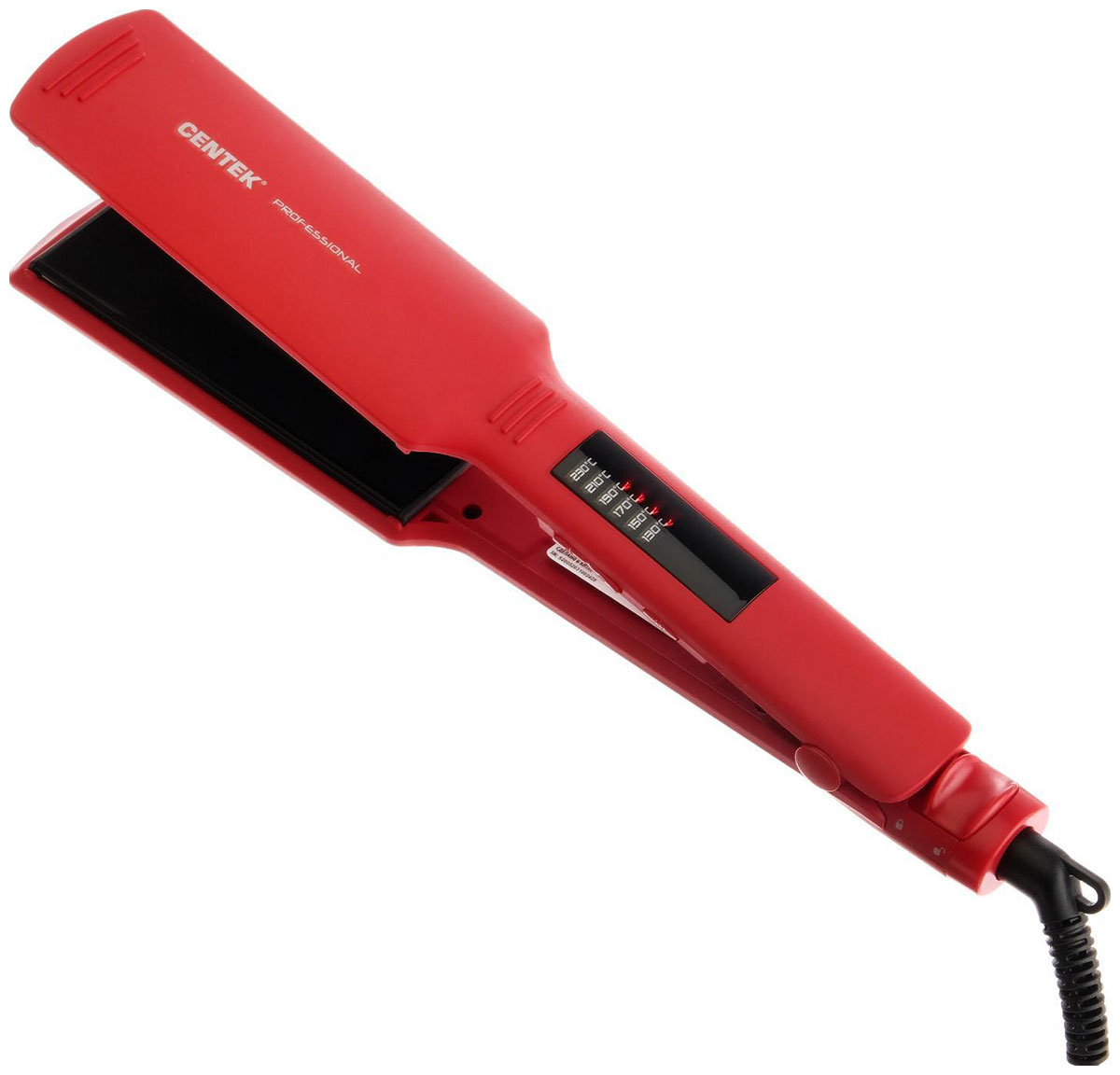 цена Выпрямитель для волос Centek CT-2031 RED