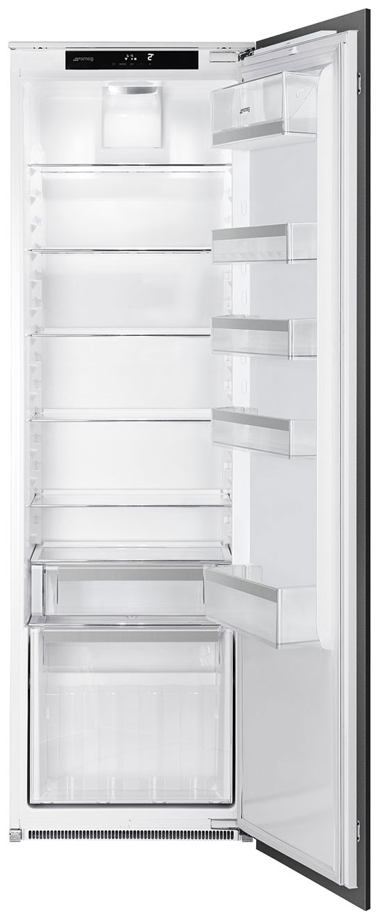 встраиваемый однокамерный холодильник smeg u8c082df Встраиваемый однокамерный холодильник Smeg S8L174D3E