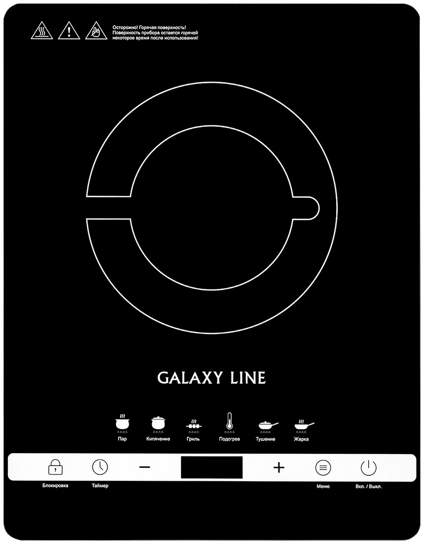 Изображение товара Настольная плита Galaxy LINE GL3030 Изображение товара Настольная плита Galaxy LINE GL3030
