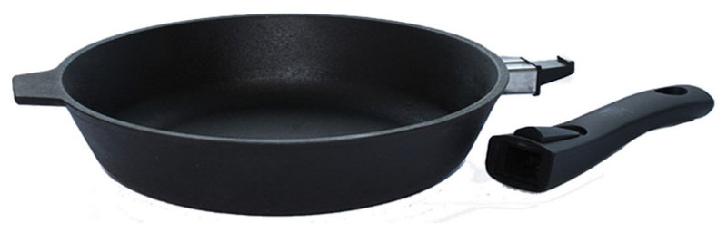 Изображение товара Сковорода Камская посуда с8060 чугунная 280х60 съемн. ручка