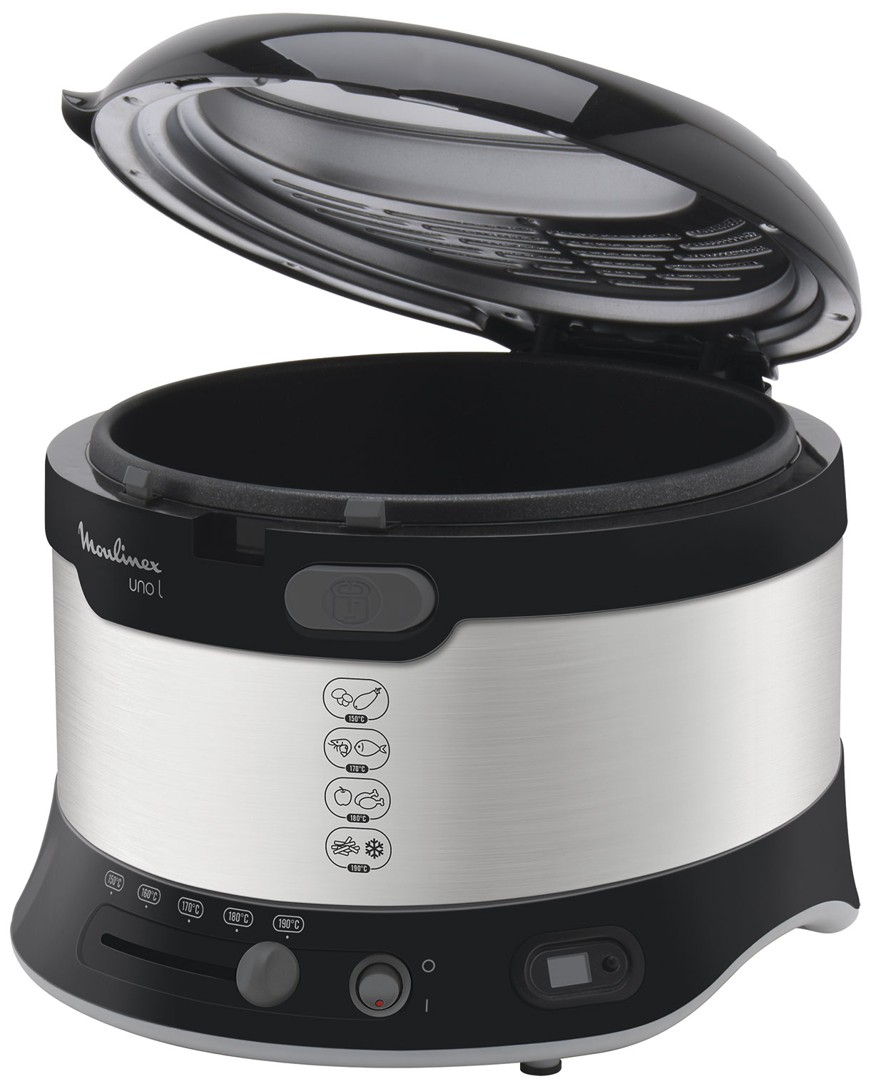 Изображение товара Модерн Фритюрница Moulinex AF179D10 с нержавеющей сталью и большим объемом