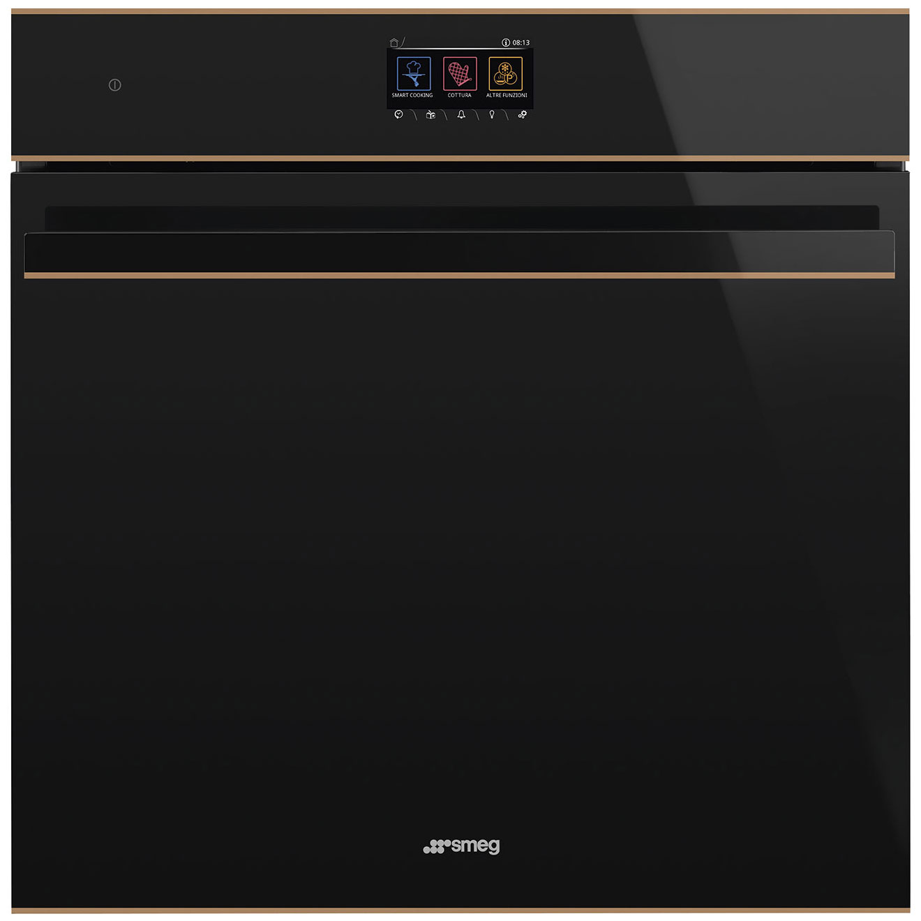 Изображение товара Электрический духовой шкаф Smeg SO6604S4PNR с паровой очисткой 68 литров