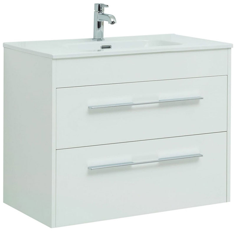 Изображение товара Тумба под раковину Aquanet Августа 80 (Flat) белый (00277508)