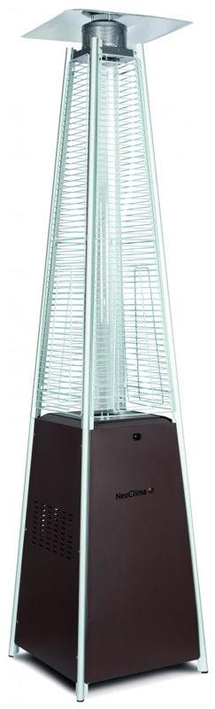 Изображение товара Уличный газовый обогреватель Neoclima 08HW-BW коричн 13 кВт