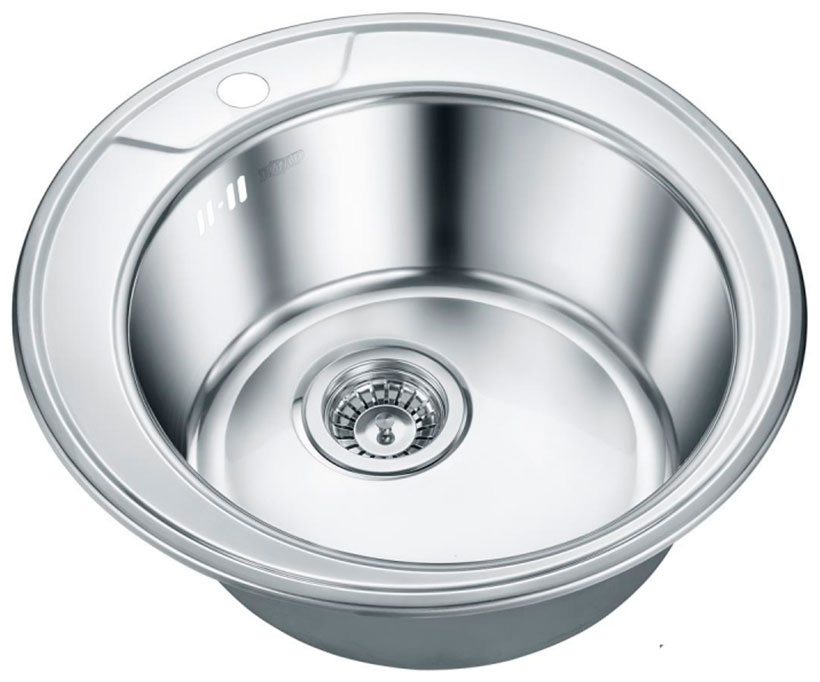 Изображение товара Кухонная мойка Emar 490 Хром