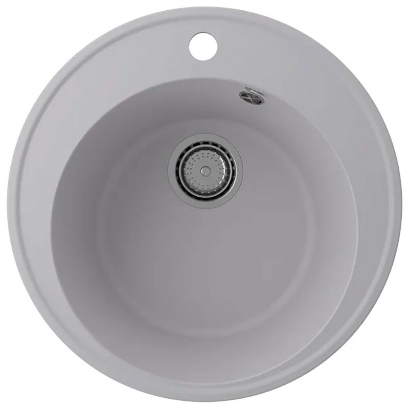 

Кухонная мойка Ulgran Quartz Nora/платина Nora 485-04, Белый