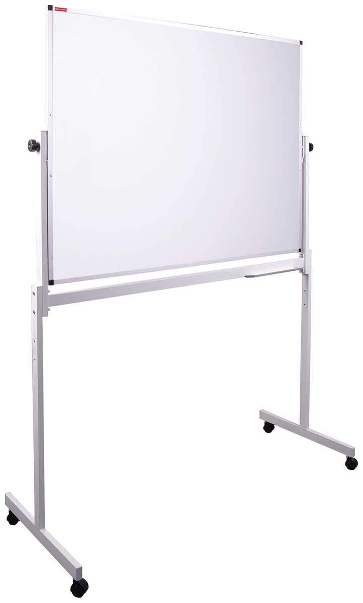 Изображение товара Доска магнитно-маркерная Brauberg на стенде 100х150 см 2-сторонняя 238141