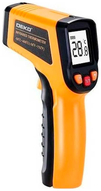 Изображение товара Инфракрасный пирометр DEKO CWQ01 065-0208 для бесконтактного измерения температуры