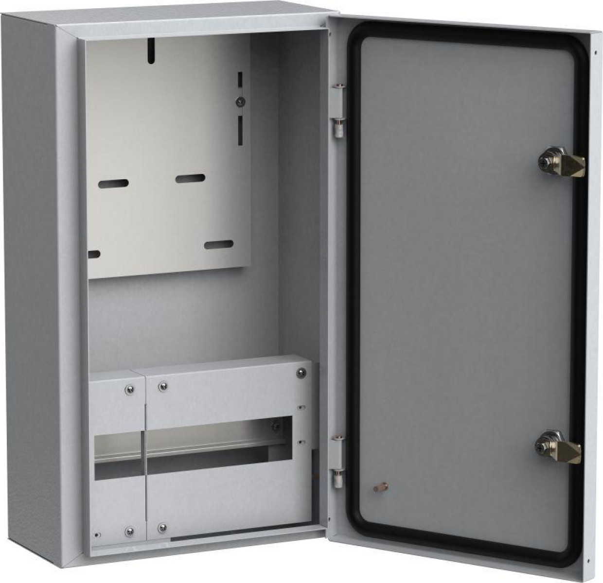 Изображение товара Металлический корпус IEK ЩУРн-3/12 540х310х165мм IP54 без окна