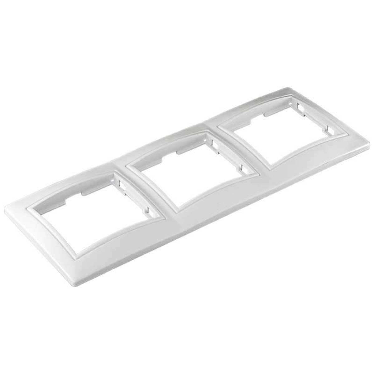 Изображение товара Рамки, декоративные элементы, основания для ЭУИ Универсал Рамка 3-м СП Севиль горизонт. бел. UNIVersal