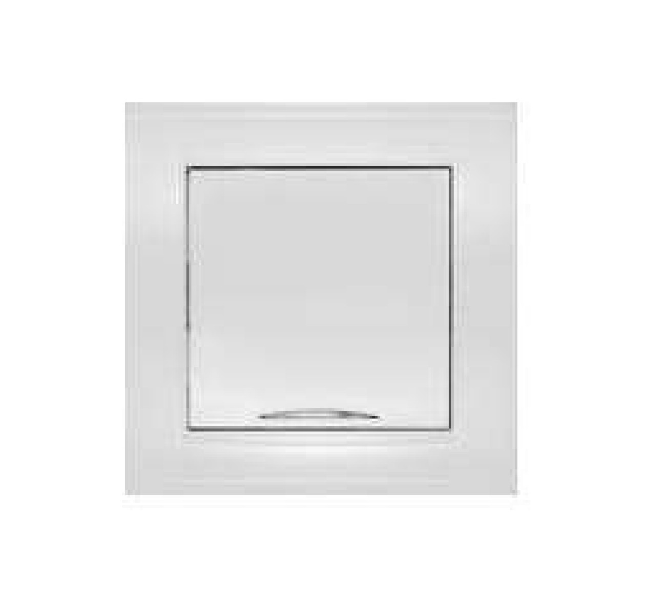 Изображение товара Выключатели, переключатели, диммеры Универсал Выключатель 1-кл. СП Бриллиант 10А IP20 с подсветкой бел. UNIVersal