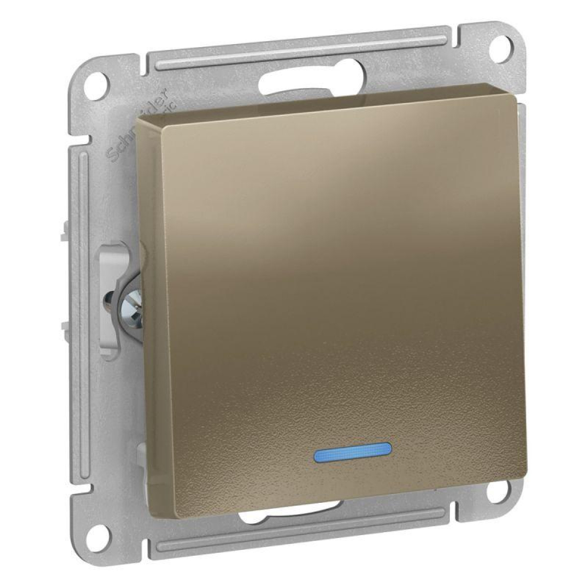 Изображение товара Выключатель 1-кл AtlasDesign 10А IP20 с подсветкой SYSTEME ELECTRIC