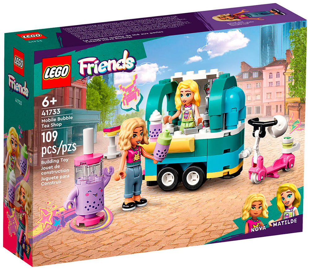 цена Конструктор Lego Friends Мобильный магазин Бабл ти 41733