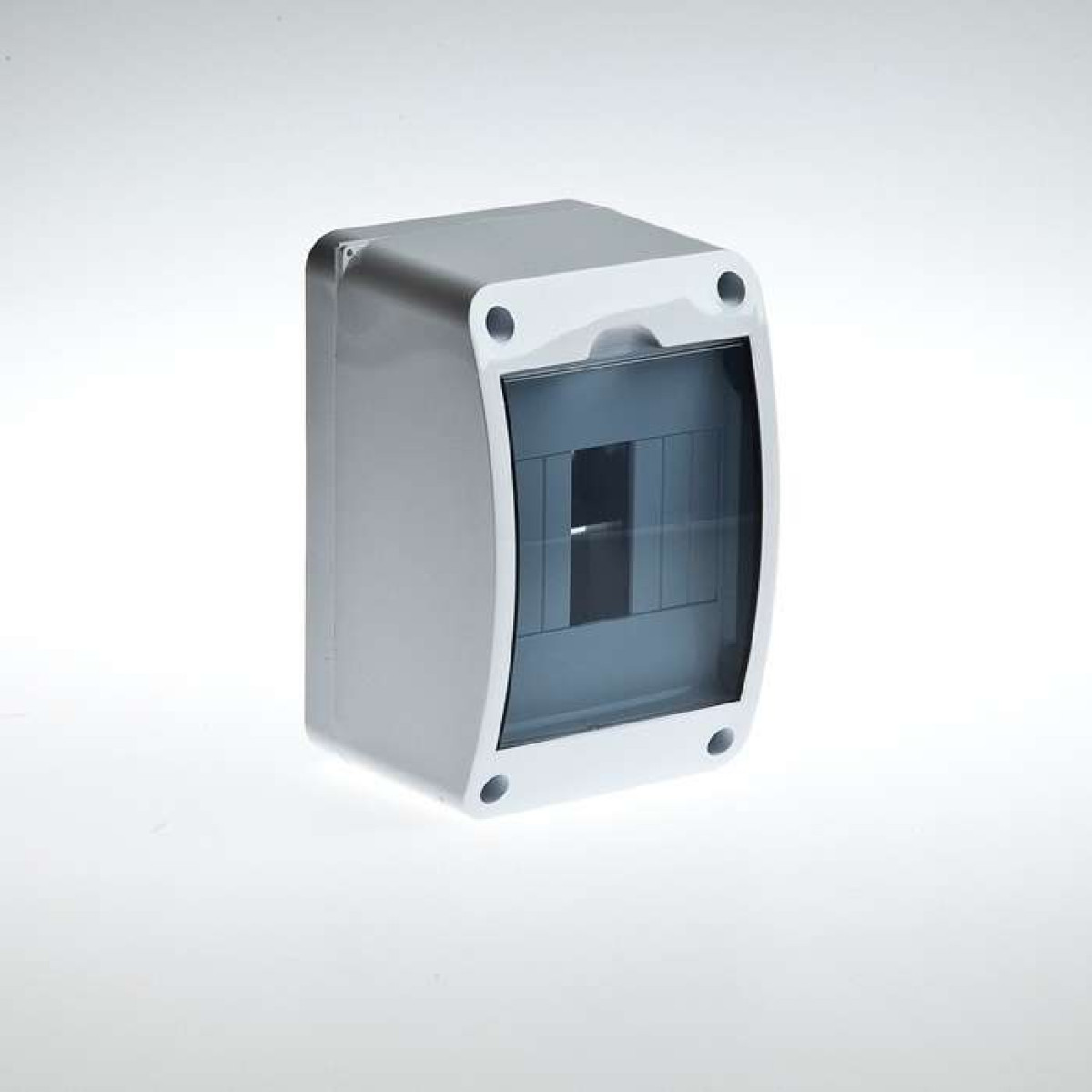 Изображение товара Высоковольтный и щитовое оборудование Ruvinil Бокс ОП Тусо 4мод IP40 бел/прозр