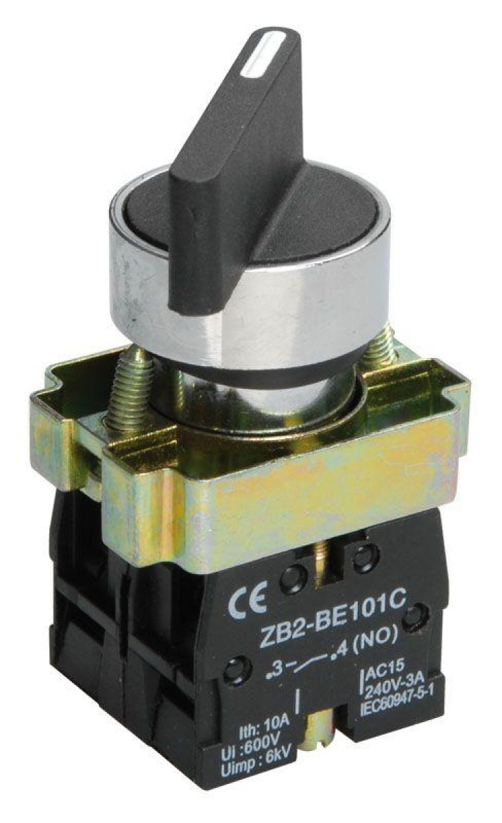 Изображение товара Переключатель LAY5-BJ33 на 3 положения черный IEK для автоматизации