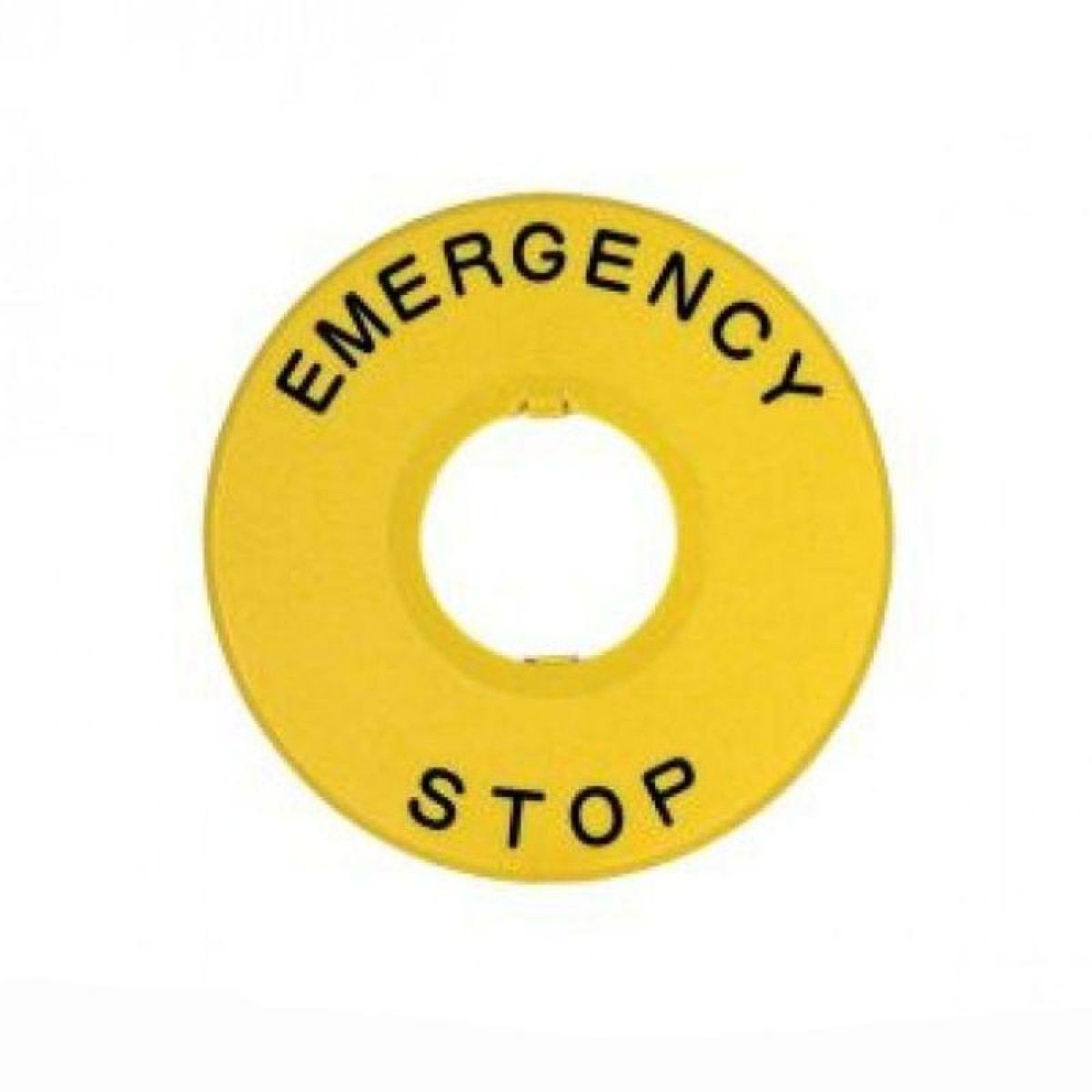 Изображение товара Низковольтное и промышленное электрооборудование Chint Шильдик аварийной остановки NP2-BY9330 d60 (с надписью)