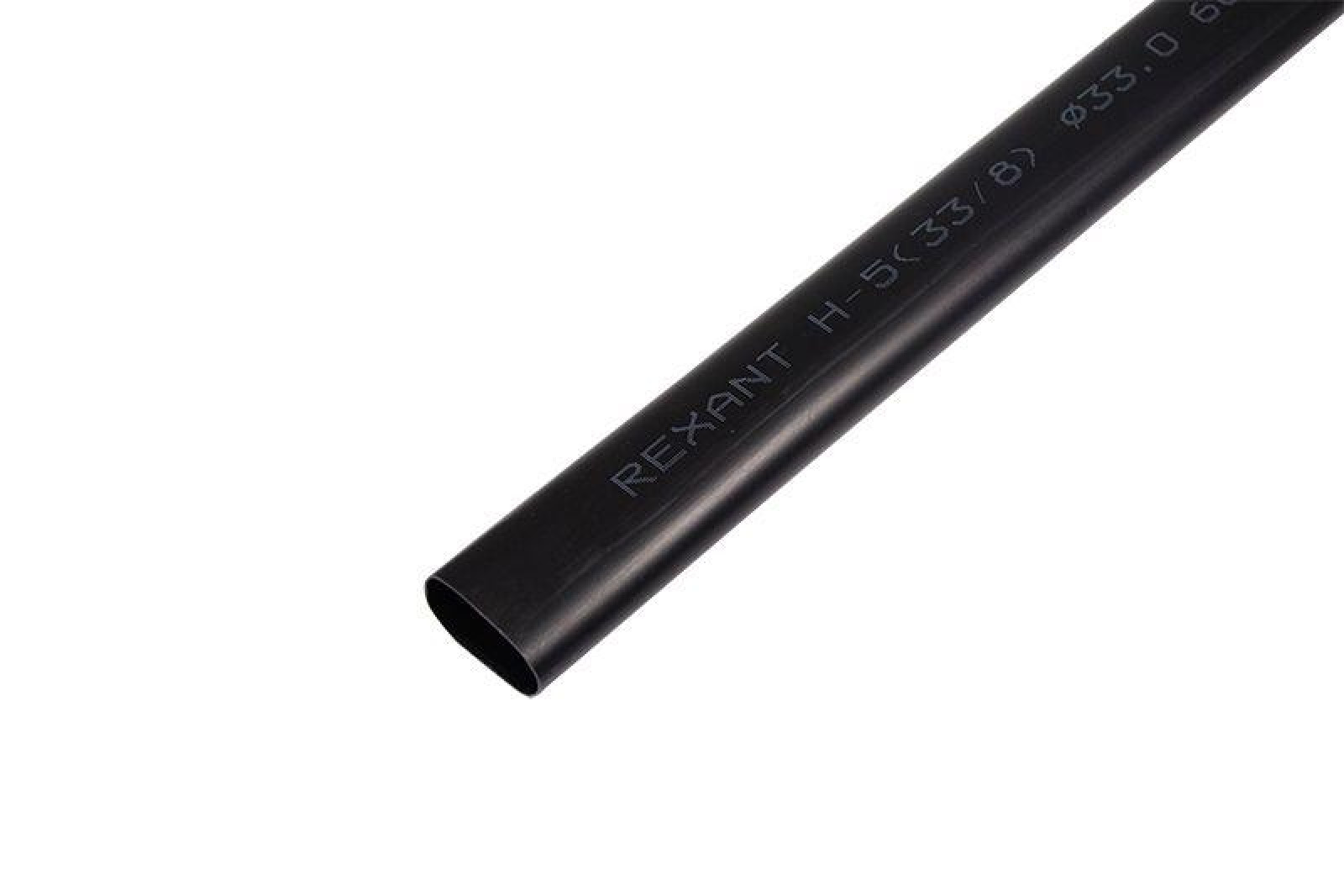Изображение товара Термоусадочная клеевая трубка Rexant 33.0/8.0мм 4 шт по 1м черная