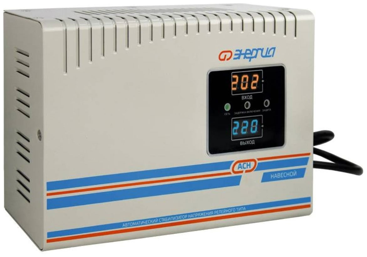

Стабилизатор напряжения Энергия АСН 2000, навесной, Белый