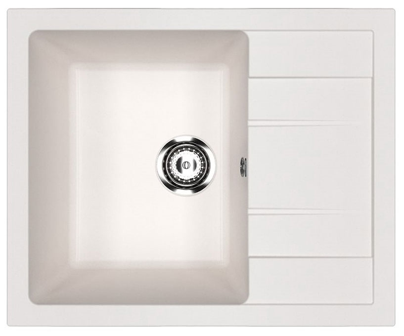 

Кухонная мойка Ulgran U-607/белый (U-607-331)