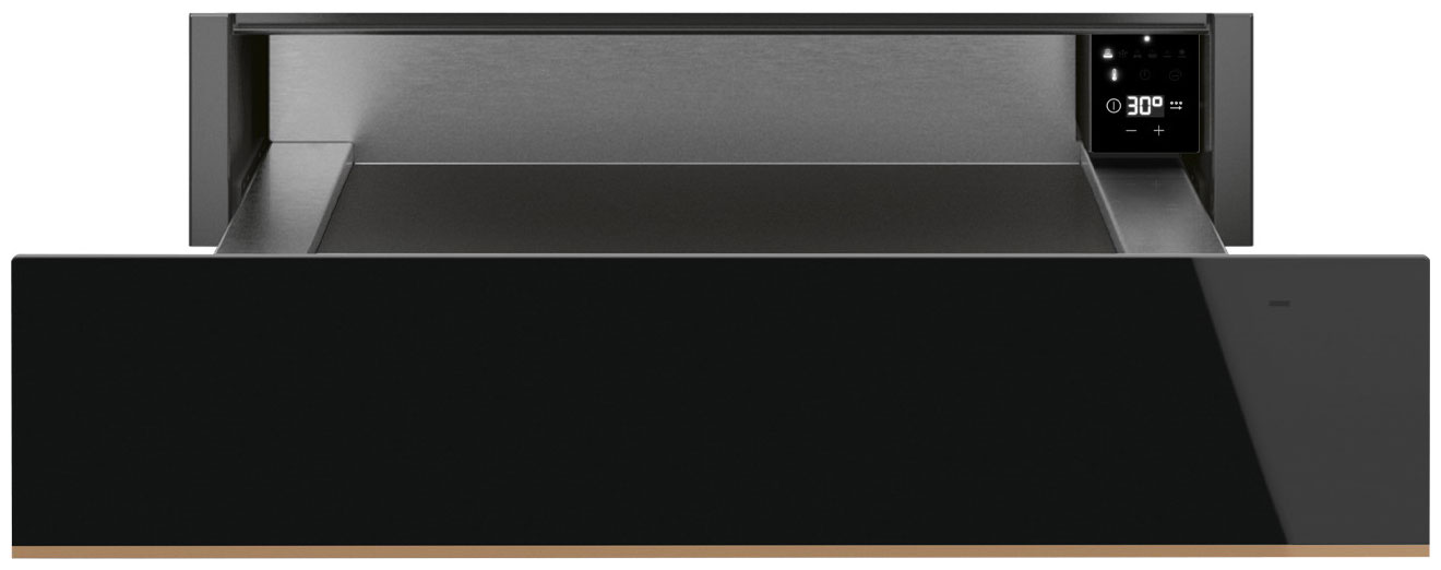 Изображение товара Встраиваемый шкаф для подогрева посуды Smeg CPRT615NR с Touch Control