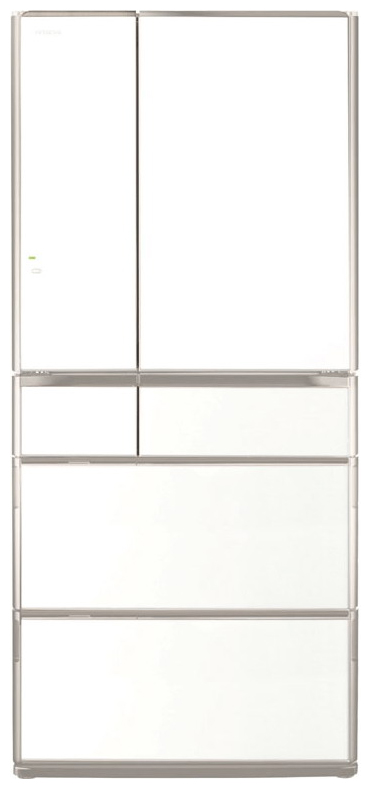 Многокамерный холодильник Hitachi R-G 690 GU XW белый кристалл многокамерный холодильник hitachi r x 690 gu x зеркальный