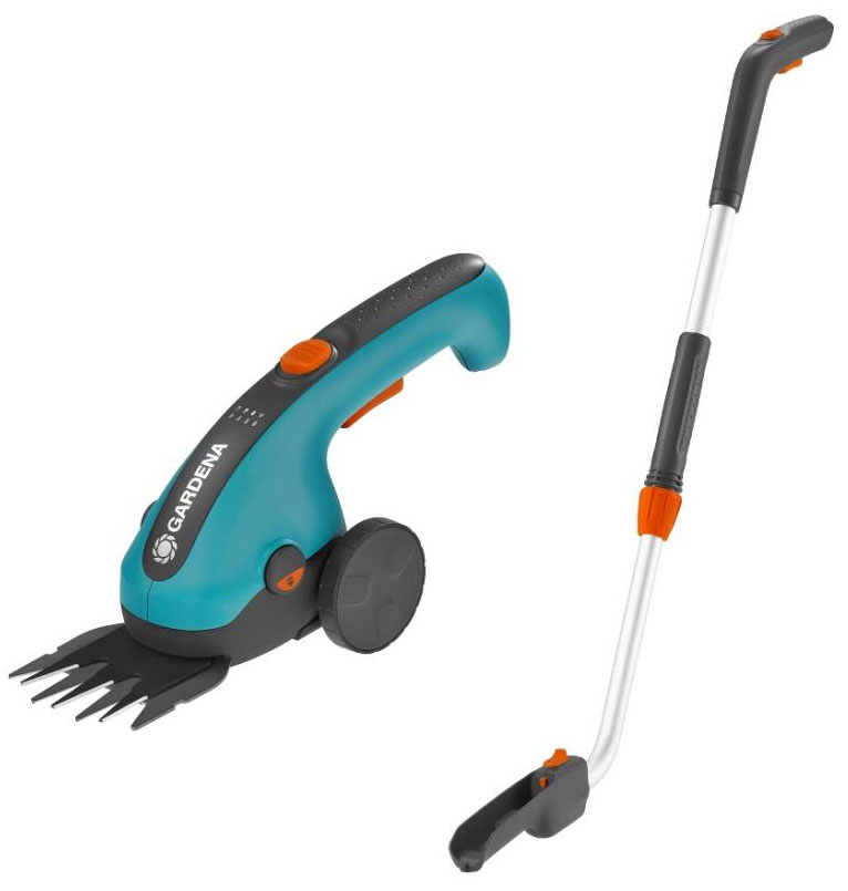 Изображение товара Комплект Gardena Ножницы для газонов аккумуляторные ClassicCut Li 09855-20.000.00