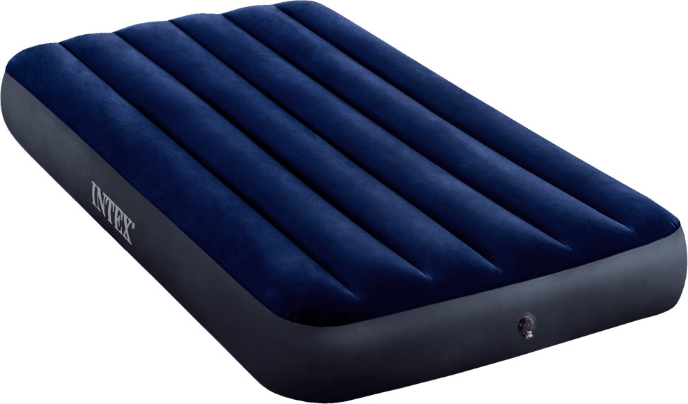 Изображение товара Надувной матрас Intex Classic Downy Airbed Fiber-Tech, 99х191х25 см 64757
