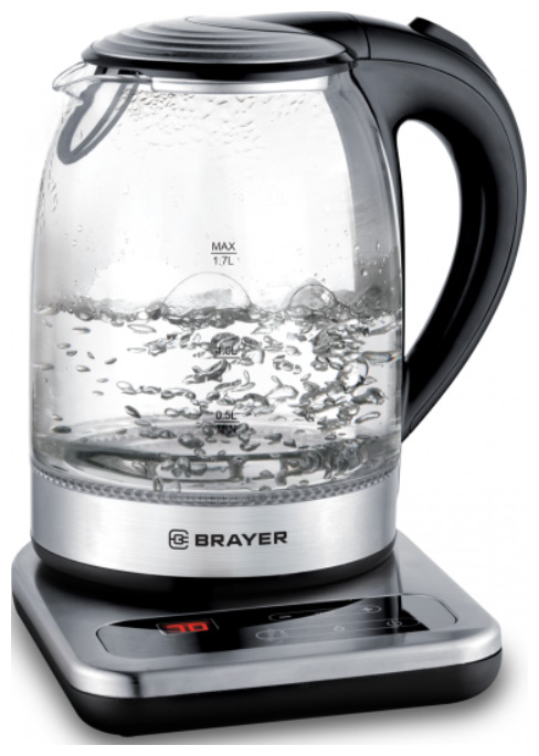 Чайник электрический BRAYER BR1003 1040br bk электрический чайник brayer электрический чайник brayer 2 л стекл черный
