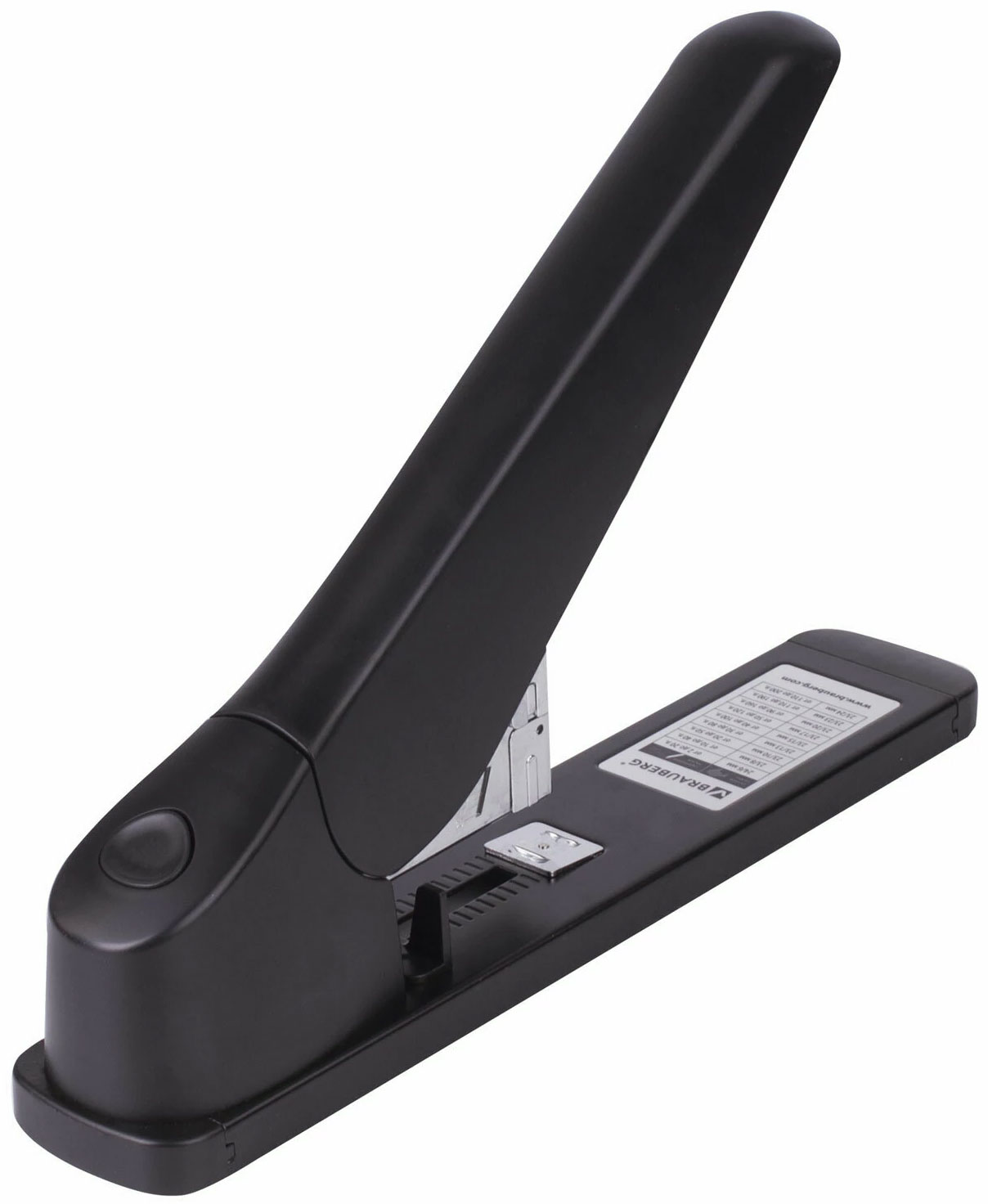 Изображение товара Степлер ручной Brauberg МОЩНЫЙ №24/6-23/24 "Heavy duty MX", до 200 листов, черный, 222564