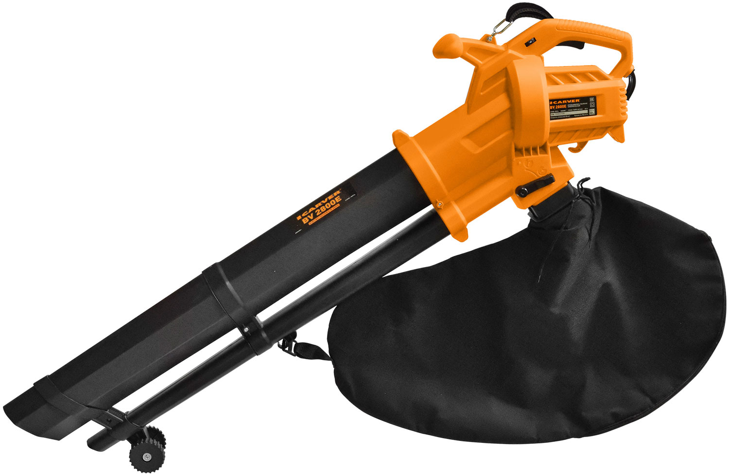 

Воздуходувка-пылесос Carver BV 2800E черный/оранжевый