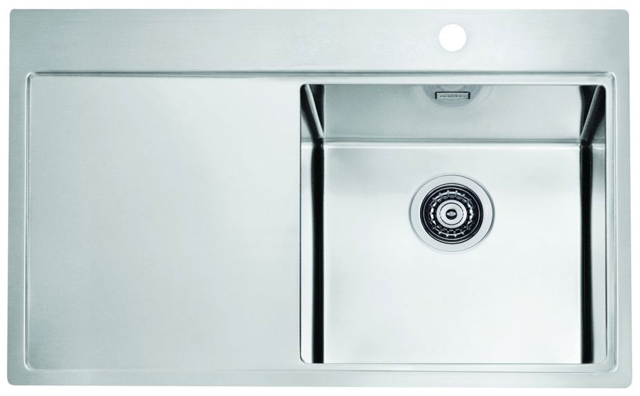 Изображение товара Кухонная мойка Alveus PURE 40R KMB 90 790X5251X правая в комплекте с сифоном 1127252 (1103651)