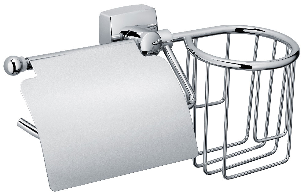 

Держатель для туалетной бумаги + держатель дезодоранта Fixsen Kvadro (FX-61309+10), Хром