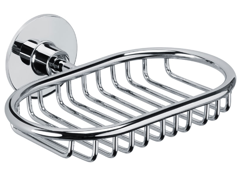 

Мыльница Fixsen Round (FX-92109), Хром